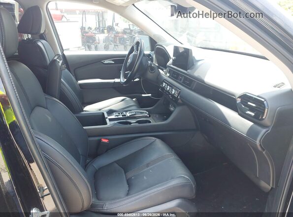 5FNYG2H72PB003120 2023 HONDA PILOT Black Front interior view