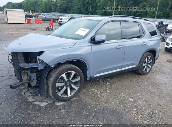 5FNYG2H72PB016000 2023 HONDA PILOT Gray Front left