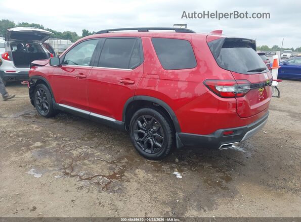 5FNYG2H72SB032903 2025 HONDA PILOT Красный Задняя левая четверть