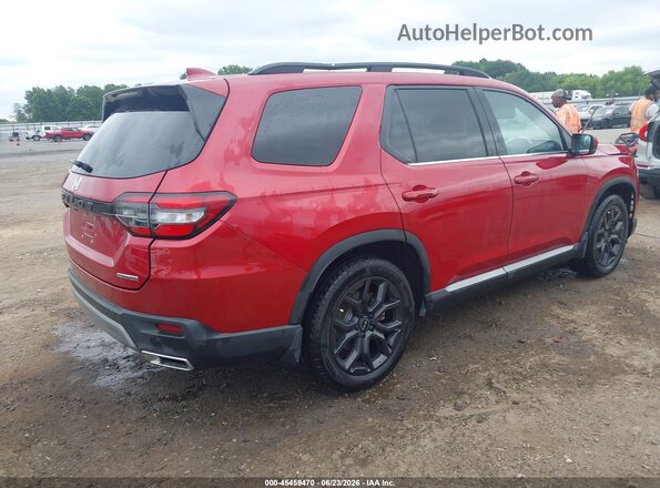 5FNYG2H72SB032903 2025 HONDA PILOT Красный Задняя правая четверть