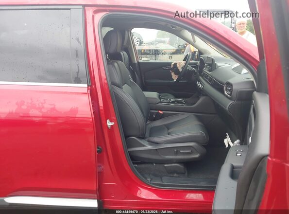 5FNYG2H72SB032903 2025 HONDA PILOT Красный Вид салона спереди