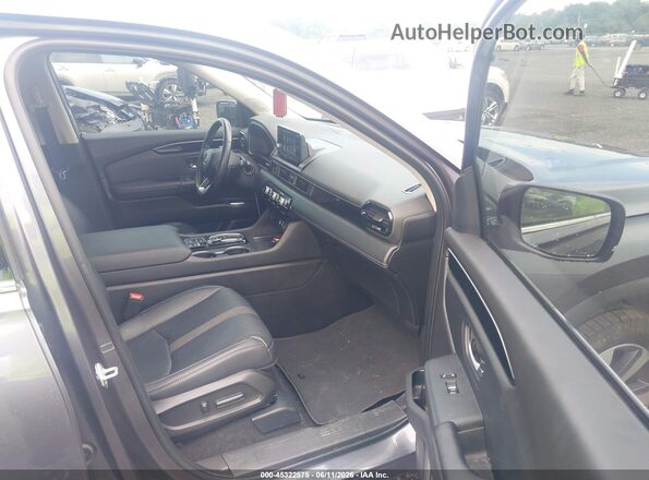 5FNYG2H76PB003217 2023 HONDA PILOT Серый Вид салона спереди