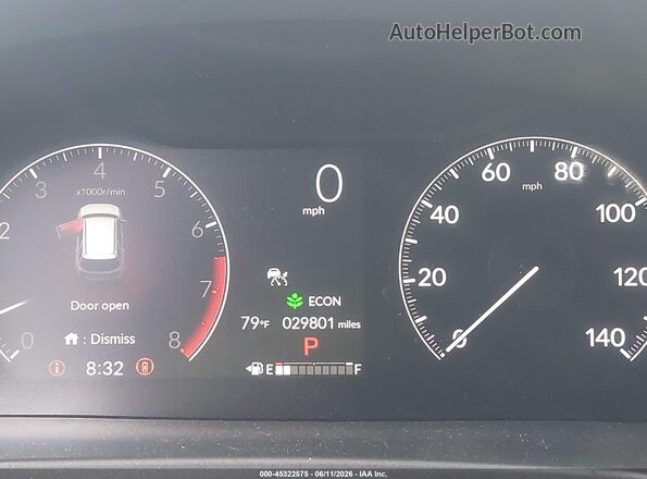 5FNYG2H76PB003217 2023 HONDA PILOT Серый 