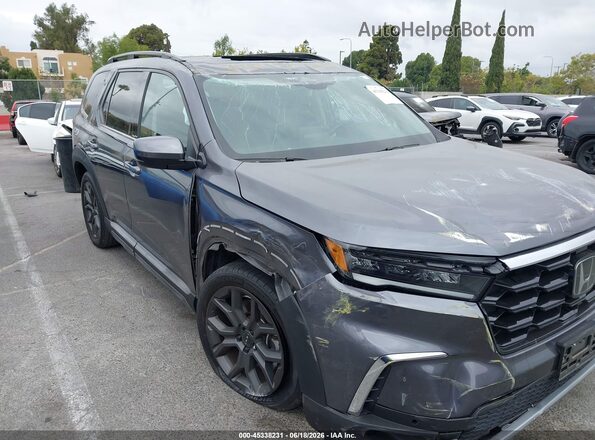 5FNYG2H76PB015268 2023 HONDA PILOT Gray Vista frontal