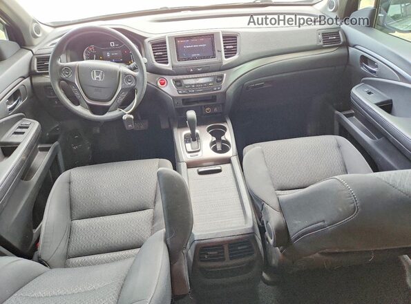 5FPYK2F13KB007982 2019 HONDA RIDGELINE Charcoal Vista del salpicadero