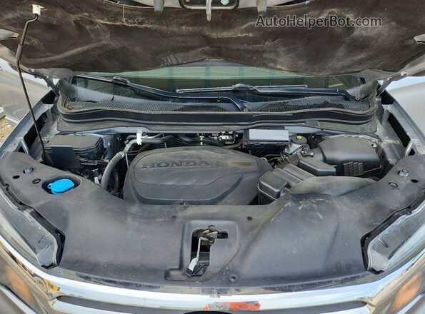 5FPYK2F13KB007982 2019 HONDA RIDGELINE Charcoal Vista interior trasera
