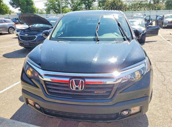 5FPYK2F16HB008245 2017 HONDA RIDGELINE Black Widok z przodu