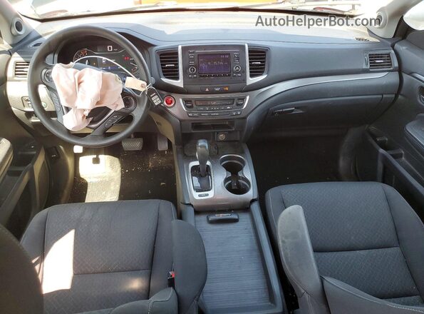 5FPYK2F16HB008245 2017 HONDA RIDGELINE Black Widok deski rozdzielczej