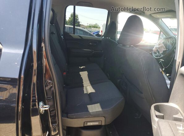 5FPYK2F16HB008245 2017 HONDA RIDGELINE Black Widok wnętrza z tyłu