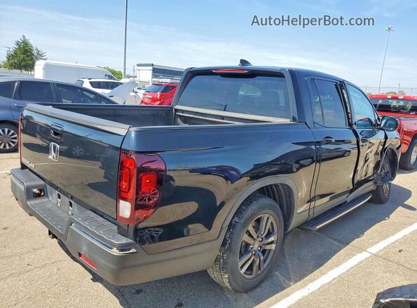 5FPYK2F16HB008245 2017 HONDA RIDGELINE Black Tył prawy