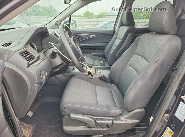 5FPYK2F18KB004690 2019 HONDA RIDGELINE Black Widok wnętrza z przodu