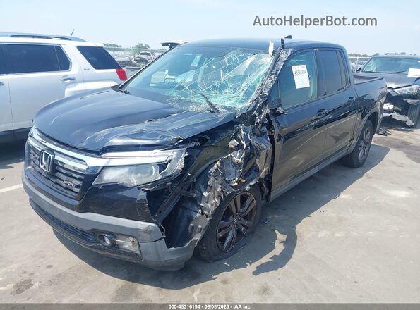 5FPYK2F1XHB006109 2017 HONDA RIDGELINE Black წინა მარცხენა ხედი სამი მეოთხედიდან