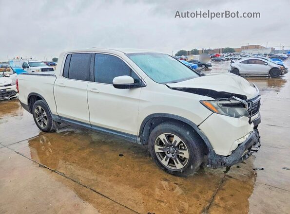 5FPYK2F59HB005567 2017 HONDA RIDGELINE Белый Передняя правая четверть