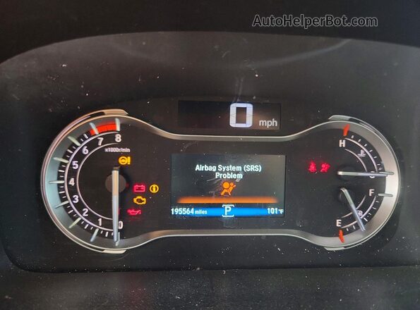 5FPYK2F59HB005567 2017 HONDA RIDGELINE Белый Вид щитка приборов