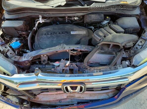 5FPYK2F61KB005319 2019 HONDA RIDGELINE Blue Vista interior trasera