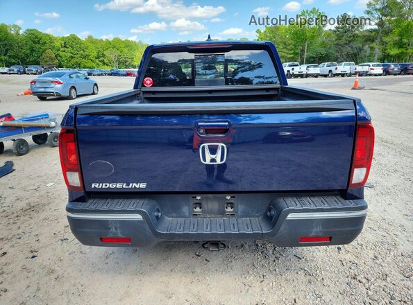 5FPYK2F61KB005319 2019 HONDA RIDGELINE Blue Vista trasera