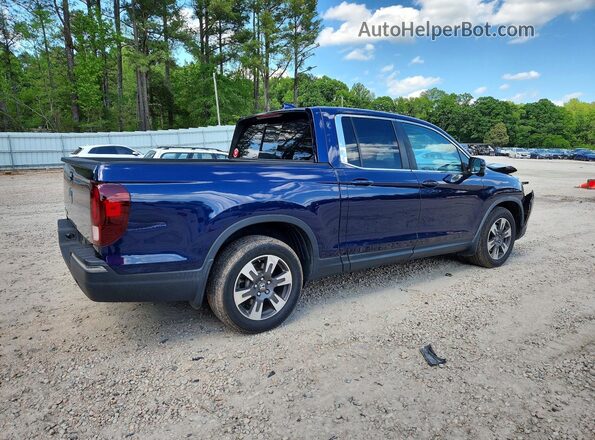 5FPYK2F61KB005319 2019 HONDA RIDGELINE Blue Trasero derecho