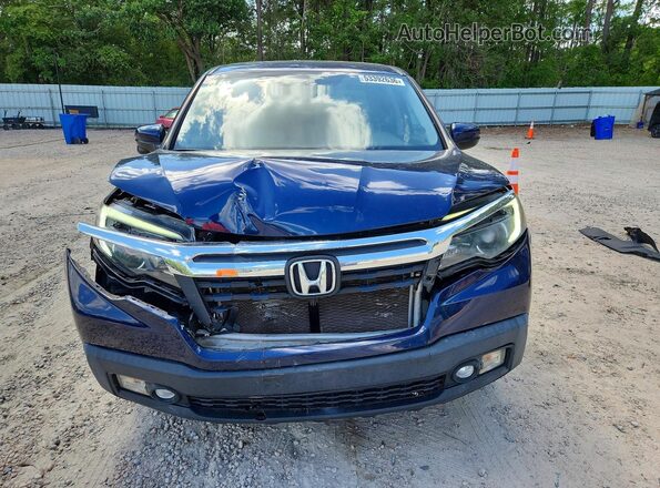 5FPYK2F61KB005319 2019 HONDA RIDGELINE Blue Vista frontal