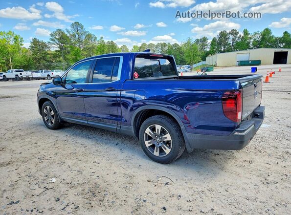 5FPYK2F61KB005319 2019 HONDA RIDGELINE Blue Trasero izquierdo