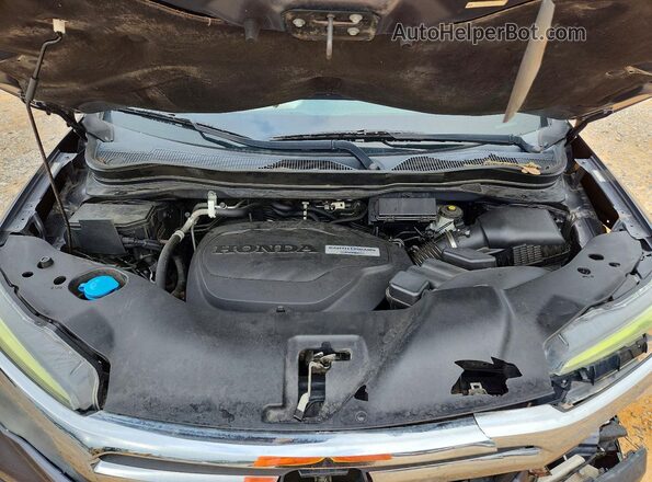5FPYK2F62HB009274 2017 HONDA RIDGELINE Gray Vista interior trasera