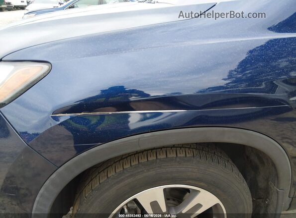 5FPYK2F62JB001889 2018 HONDA RIDGELINE Blue Vista frontal