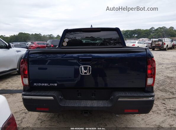 5FPYK2F62JB001889 2018 HONDA RIDGELINE Blue 