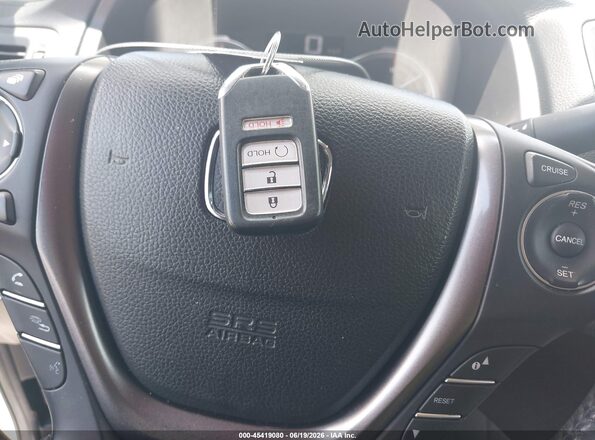 5FPYK2F62KB004745 2019 HONDA RIDGELINE White Vista del salpicadero