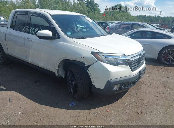 5FPYK3F10KB028617 2019 HONDA RIDGELINE Белый Вид спереди