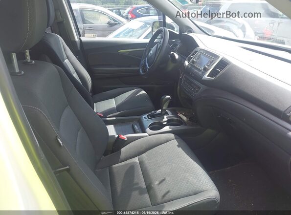 5FPYK3F10KB028617 2019 HONDA RIDGELINE Белый Вид салона спереди