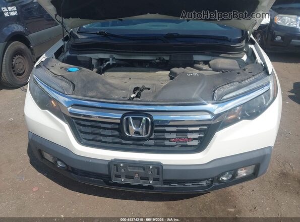 5FPYK3F10KB028617 2019 HONDA RIDGELINE Белый Вид сзади