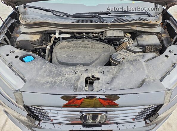 5FPYK3F10MB020603 2021 HONDA RIDGELINE Черный Вид задней части салона