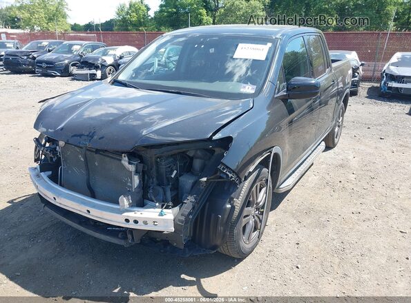 5FPYK3F11HB021278 2017 HONDA RIDGELINE Black Front view