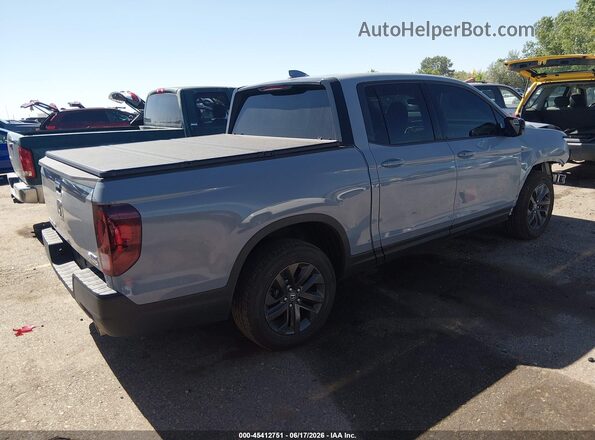 5FPYK3F12PB059021 2023 HONDA RIDGELINE Синий Задняя правая четверть