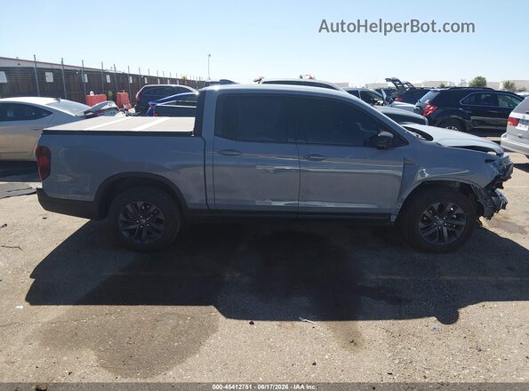 5FPYK3F12PB059021 2023 HONDA RIDGELINE Синий Панорамный вид салона 360°