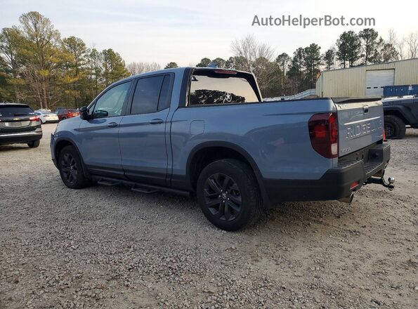 5FPYK3F12RB020562 2024 HONDA RIDGELINE Blue Задня ліва чверть
