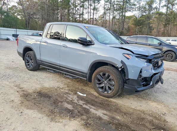 5FPYK3F12RB020562 2024 HONDA RIDGELINE Blue Передня права чверть