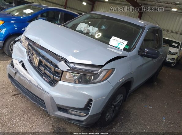 5FPYK3F14RB012799 2024 HONDA RIDGELINE Gray Front left