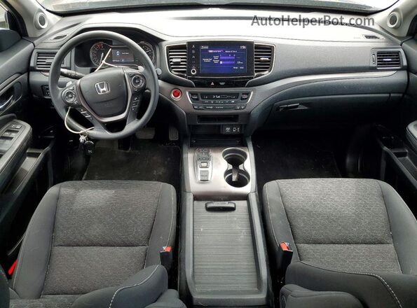 5FPYK3F15MB019821 2021 HONDA RIDGELINE Black Вид панелі приладів