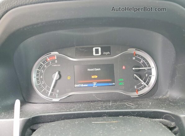 5FPYK3F15MB019821 2021 HONDA RIDGELINE Black Вид щитка приладів