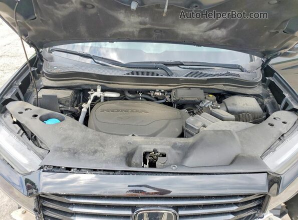 5FPYK3F15MB019821 2021 HONDA RIDGELINE Black Вид задньої частини салону