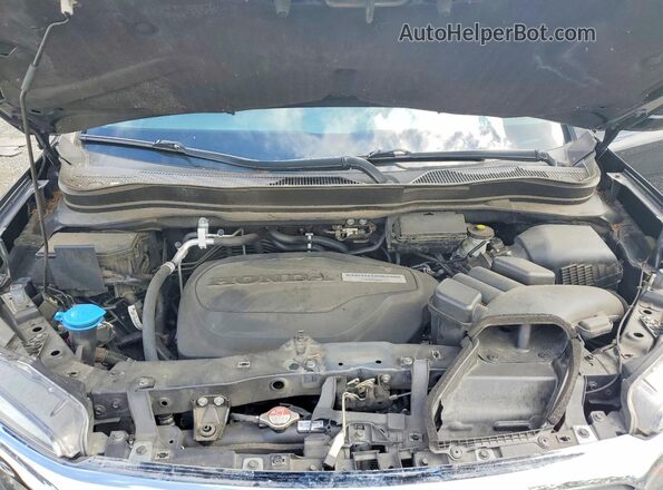 5FPYK3F16HB021907 2017 HONDA RIDGELINE Черный Вид задней части салона