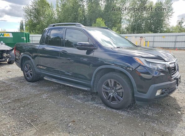 5FPYK3F16HB021907 2017 HONDA RIDGELINE Черный Передняя правая четверть