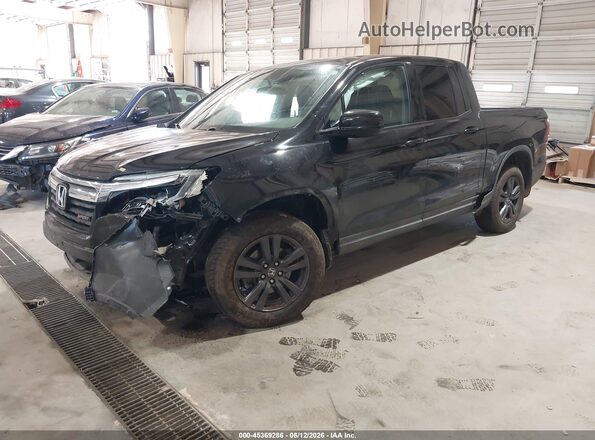 5FPYK3F16HB033216 2017 HONDA RIDGELINE Black Առջևի ձախ երեք քառորդ տեսարան