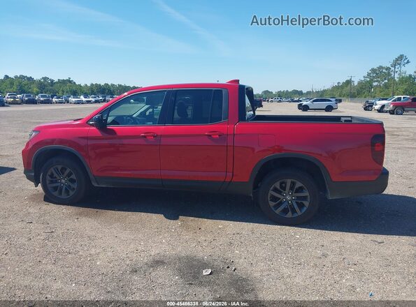 5FPYK3F16MB015888 2021 HONDA RIDGELINE Red Панорамний вид салону 360°