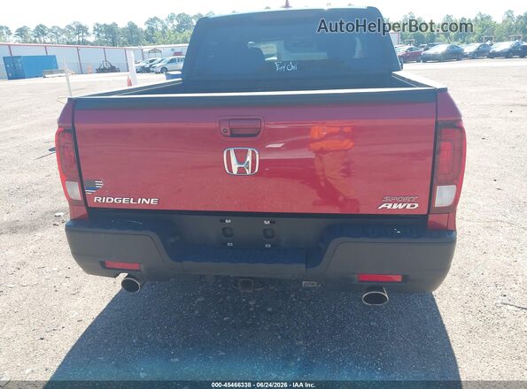 5FPYK3F16MB015888 2021 HONDA RIDGELINE Red 