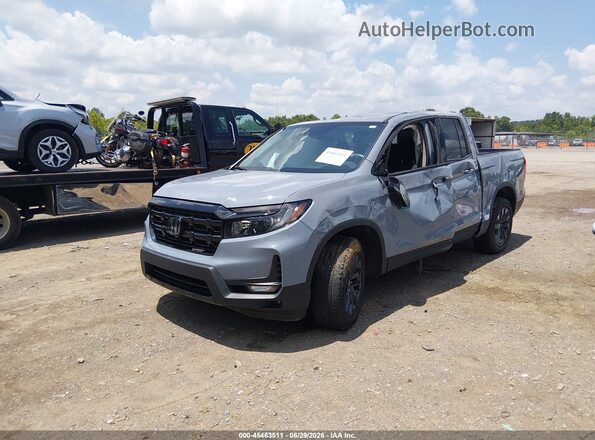 5FPYK3F16RB024937 2024 HONDA RIDGELINE Blue წინა მარცხენა ხედი სამი მეოთხედიდან