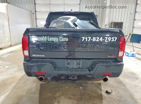 5FPYK3F17SB021759 2025 HONDA RIDGELINE Black Widok z tyłu