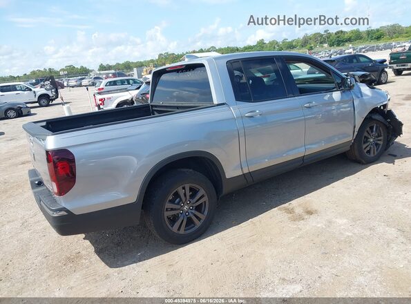 5FPYK3F18KB044015 2019 HONDA RIDGELINE Серебряный Задняя правая четверть