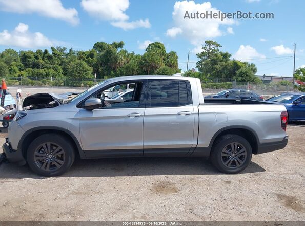 5FPYK3F18KB044015 2019 HONDA RIDGELINE Серебряный Вид задней части салона