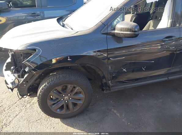 5FPYK3F18SB035024 2025 HONDA RIDGELINE Черный Передняя левая четверть